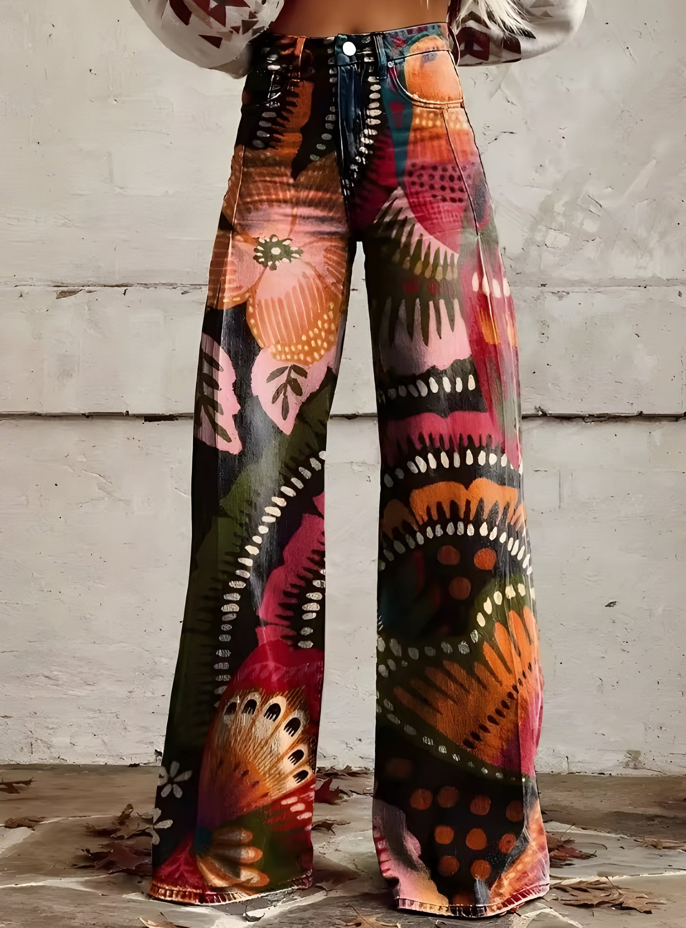 Jullia™ | Vintage Boho Pants – Style & Comfort in One