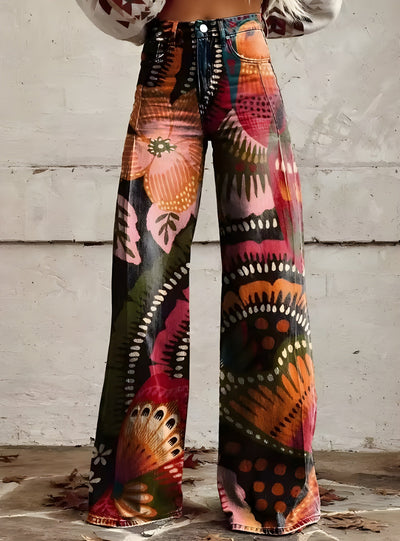 Jullia™ | Vintage Boho Pants – Style & Comfort in One