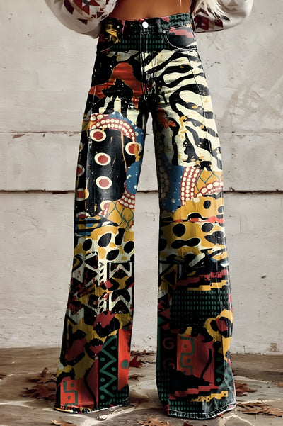 Jullia™ | Vintage Boho Pants – Style & Comfort in One