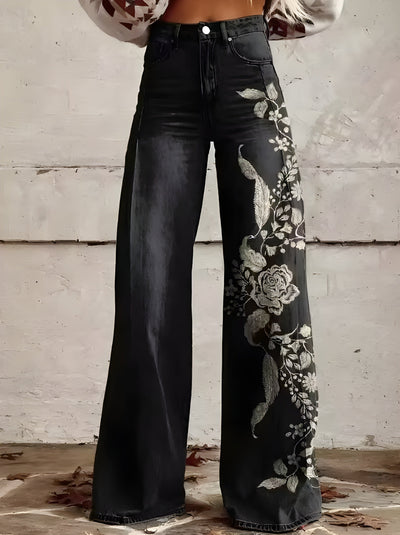 Jullia™ | Vintage Boho Pants – Style & Comfort in One