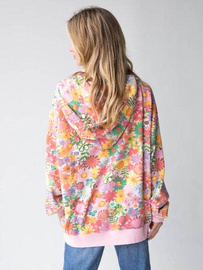 Rosalie™ | Rainbow Floral Hoodie