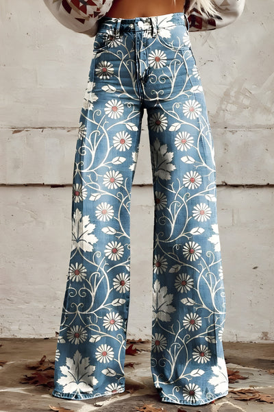 Jullia™ | Vintage Boho Pants – Style & Comfort in One