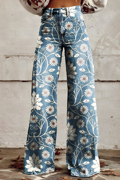 Jullia™ | Vintage Boho Pants – Style & Comfort in One