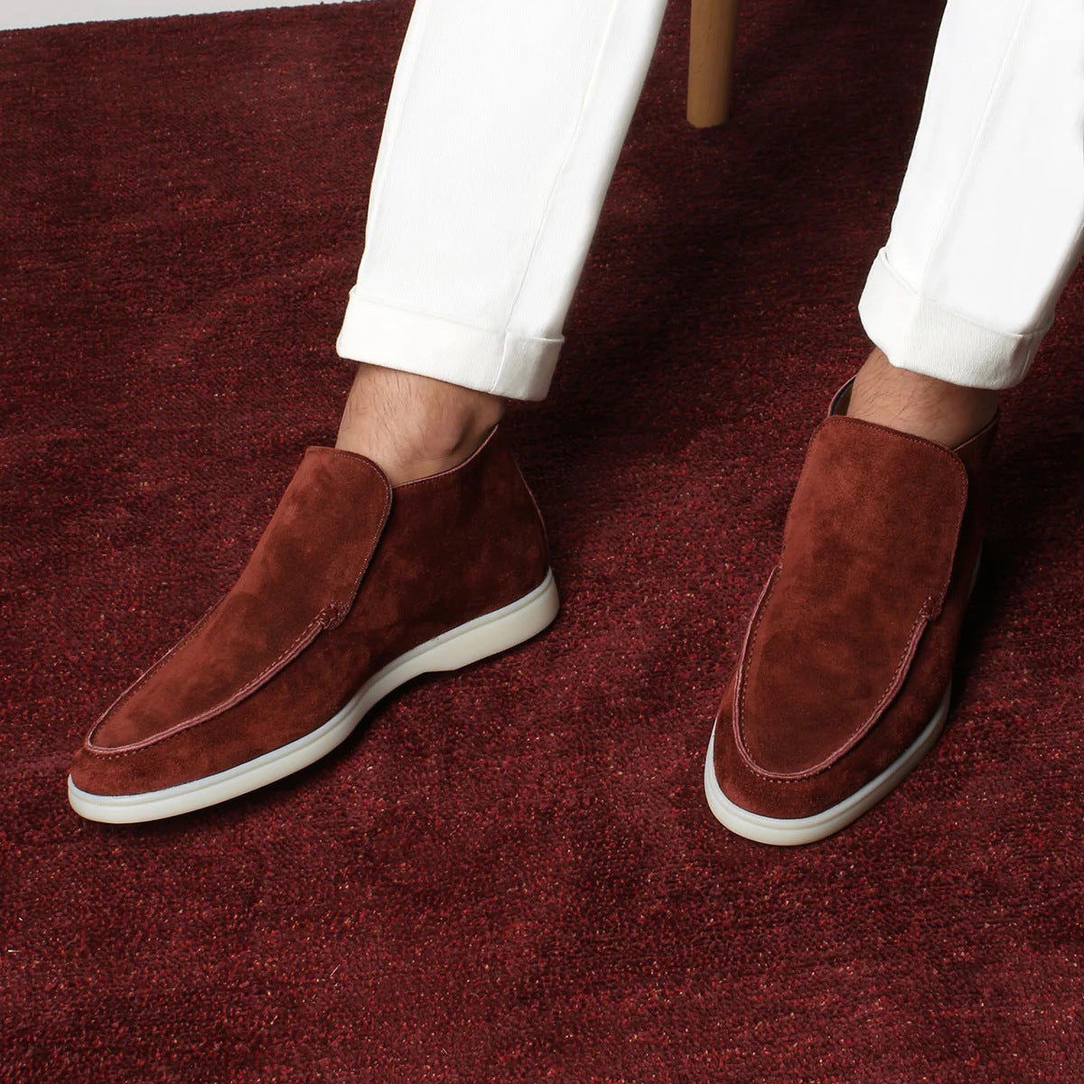 Carter™ | Mocka Loafer Ankelstövlar