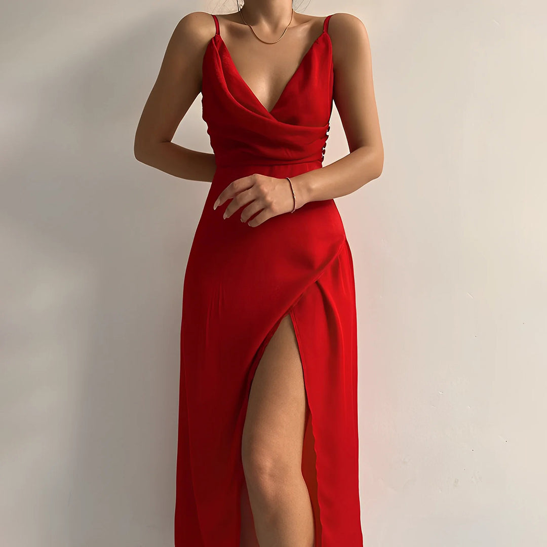 Carina™ | Elegant Axelbandslös Klänning