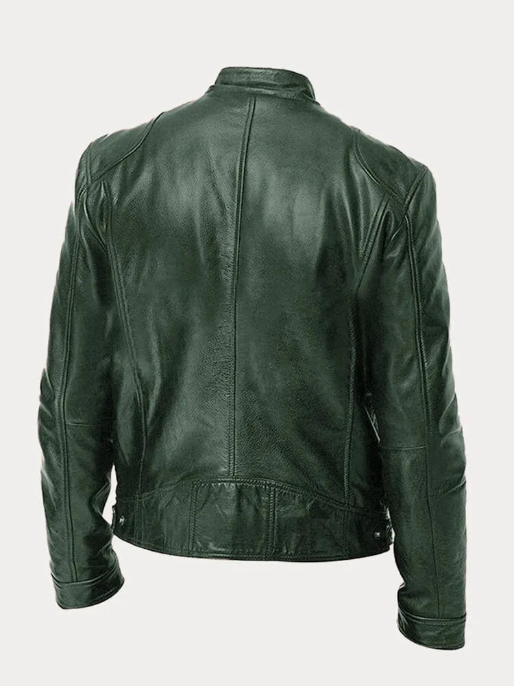 Valerio ™ |  Casual Leather Jacket