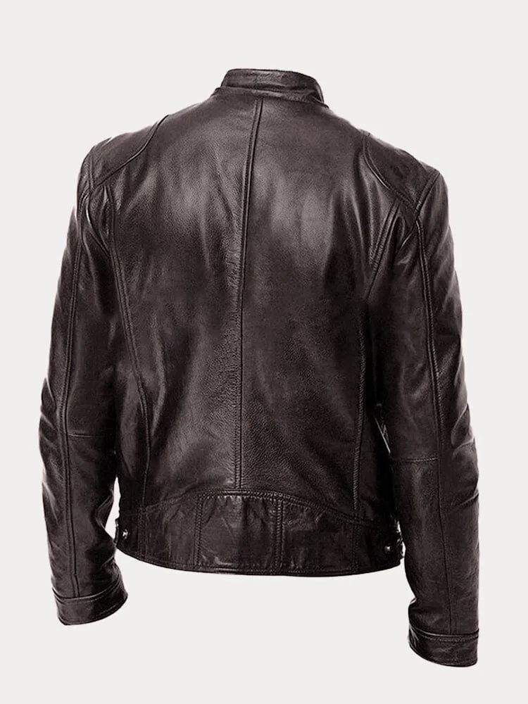 Valerio ™ |  Casual Leather Jacket