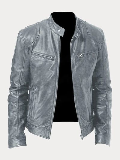 Valerio ™ |  Casual Leather Jacket