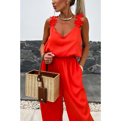 Lyra™ | Ärmlös Byxdress